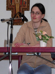 Margit Kröll - Lesung in der Bücherei Ried im Zillertal
