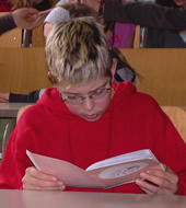 Schüler der 3. Klasse, HS Reiht - Lesung Margit Kröll