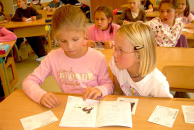 Volksschule Schwendau-Hippach - Lesung von Margit Kröll
