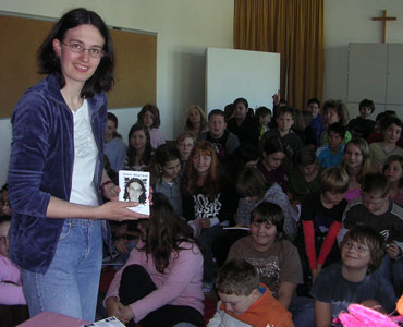 Lesung in der Hauptschule Ebbs - 1. Klasse - Lesung von Margit Kröll