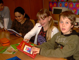 Lesung von Margit Kröll - Volksschule im Höralt, Wattens