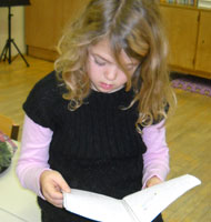 Lesung von Margit Kröll in der Volksschule Saggen