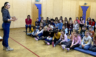 Lesung von Margit Kröll - Volksschule Pfaffenhofen