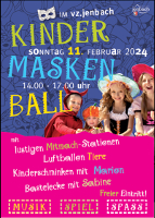 Kindermaskenball Jenbach - Margit Kröll - Ballon modellieren