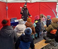 Weihnachtsstimmung am Holzerhof - Münster -  Margit Kröll
