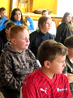 Mittelschule Hippach - Lesung von Margit Kröll
