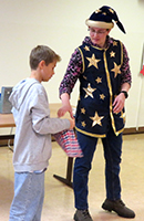 Mittelschule Hippach - Zaubershow von Margit Kröll
