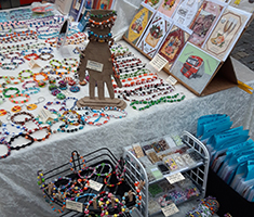 Martinimarkt Niederndorf 
- Stand von Margit Kröll