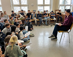 Volksschule Zams - Lesung von Margit Kröll

